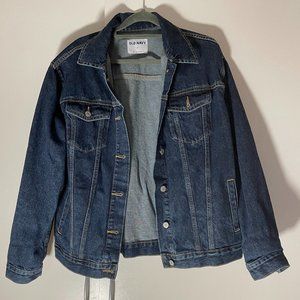 Old Navy Classic Non-Stretch Denim Jacket, size Medium